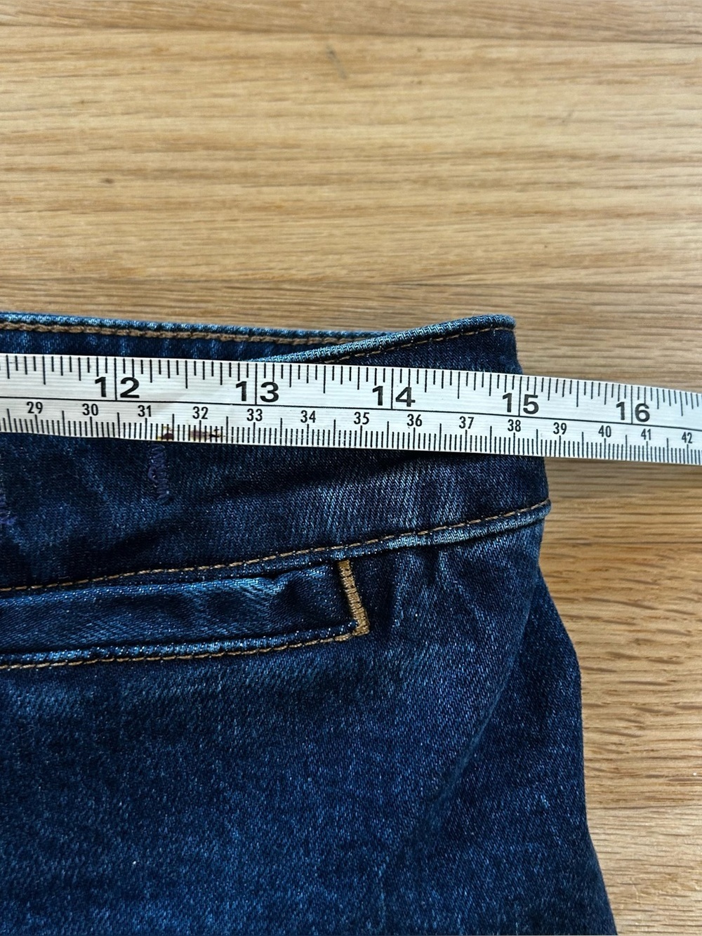Madewell Curvy Emmett Wide Leg Jeans Dark Wash High Rise Size 29 Denim - Picture 12 of 14
